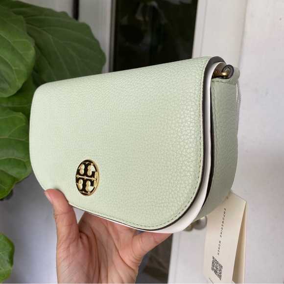 TORY BURCH 153566 CHELSEA PEBBLED LEATHER CROSSBODY - Picture 11 of 11